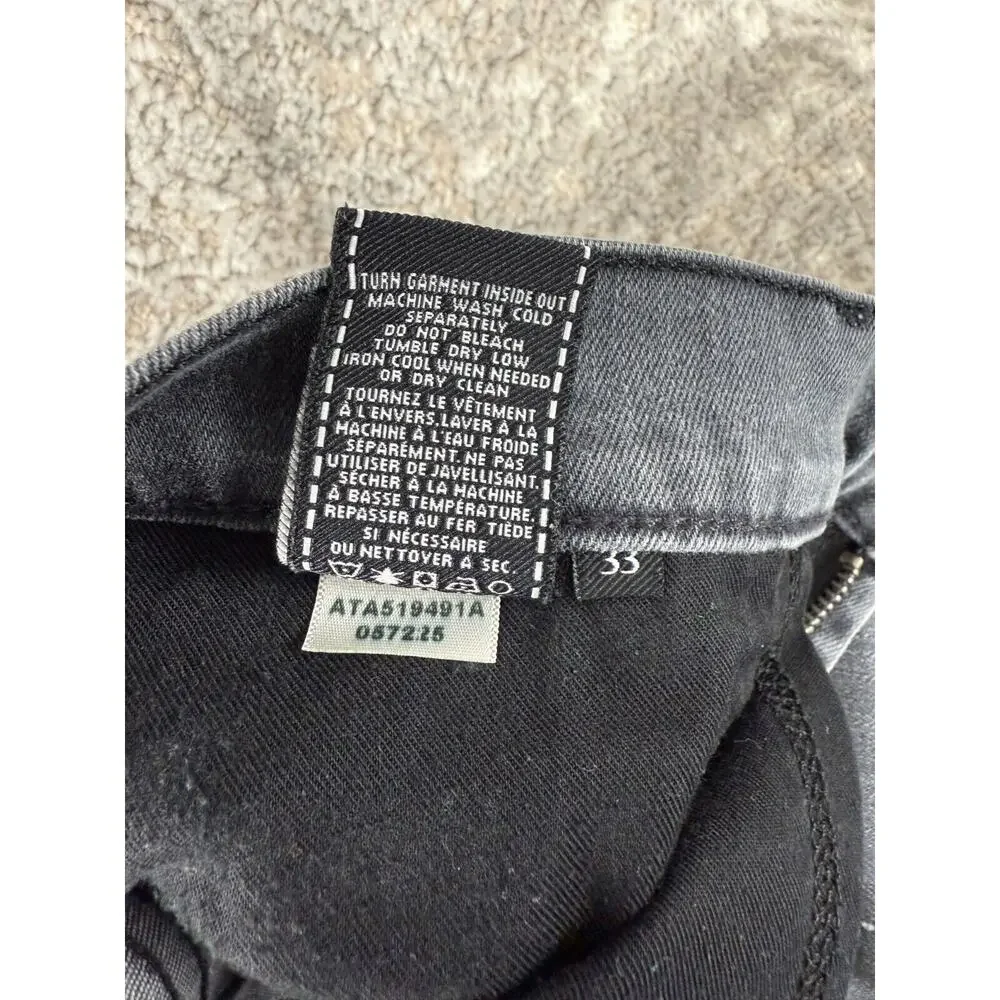 7 For All Mankind Luxe Performance‎ Mens Sz 33 Standard Jeans Straight (33x29)